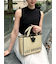 【限定カラー】【LILY BROWN×MARY QUANT】ジュートロゴトート