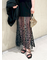 【LILY BROWN×MARY QUANT】デイジー刺繍アメスリケーブルニット