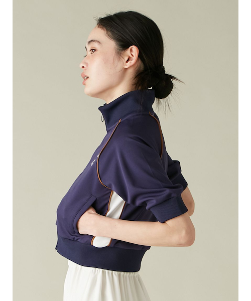 LILY BROWN×MARY QUANT】ハーフスリーブトラックジャケット