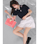 【LILY BROWN×MARY QUANT】シアーポロニットトップス