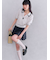 【LILY BROWN×MARY QUANT】シアーポロニットトップス