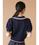 【LILY BROWN×MARY QUANT】シアーポロニットトップス