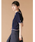 【LILY BROWN×MARY QUANT】シアーポロニットトップス