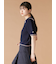 【LILY BROWN×MARY QUANT】シアーポロニットトップス
