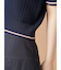 【LILY BROWN×MARY QUANT】シアーポロニットトップス