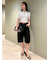 【LILY BROWN×MARY QUANT】シアーポロニットトップス