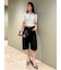 【LILY BROWN×MARY QUANT】シアーポロニットトップス