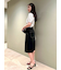 【LILY BROWN×MARY QUANT】シアーポロニットトップス