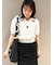 【LILY BROWN×MARY QUANT】シアーポロニットトップス