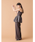 【WEB限定00サイズ】バルーンペプラムボンディングセットアップ