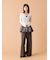 【WEB限定00サイズ】バルーンペプラムボンディングセットアップ