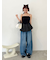 【WEB限定00サイズ】バルーンペプラムボンディングセットアップ