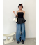 【WEB限定00サイズ】バルーンペプラムボンディングセットアップ