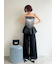 【WEB限定00サイズ】バルーンペプラムボンディングセットアップ