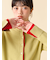 カシミアブレンドレイヤードカーディガン