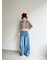 カシミアブレンドレイヤードカーディガン