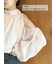 【WEB限定カラー】ドレープボウタイシフォンブラウス