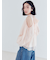 【WEB限定カラー】ドレープボウタイシフォンブラウス