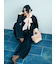 【WEB限定カラー】ドレープボウタイシフォンブラウス