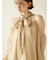【WEB限定カラー】ドレープボウタイシフォンブラウス