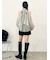 【WEB限定カラー】ドレープボウタイシフォンブラウス