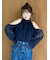 【WEB限定カラー】ドレープボウタイシフォンブラウス