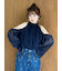 【WEB限定カラー】ドレープボウタイシフォンブラウス