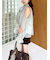 【WEB限定カラー】ドレープボウタイシフォンブラウス