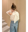 【WEB限定カラー】ドレープボウタイシフォンブラウス