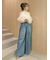【WEB限定カラー】ドレープボウタイシフォンブラウス