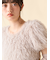 【WEB限定カラー】アームウォーマー付きフェザーヤーンコンパクトトップス
