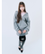 ロゴジャガードアメスリニットトップス