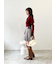 【WEB限定カラー】ランダムリブラメニットトップス