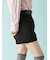 ベルト付きハイウエストショートパンツ