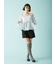ベルト付きハイウエストショートパンツ