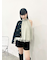 ベルト付きハイウエストショートパンツ