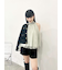 ベルト付きハイウエストショートパンツ