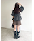 ベルト付きハイウエストショートパンツ