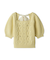 【WEB限定カラー】[L.B CANDY STOCK]シフォンリボンビジューニットトップス