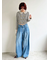 [L.B CANDY STOCK]スカラップビジューアタッチドジャケット