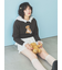 ツイードニットショートパンツ
