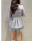ツイードニットショートパンツ