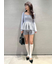 ツイードニットショートパンツ