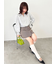【WEB限定カラー】Lily Bearハーフジップクロップドスウェット