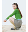 【WEB限定サイズ2】ロービングチェックスカショーパン