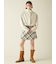 【WEB限定サイズ2】ロービングチェックスカショーパン