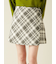 【WEB限定サイズ2】ロービングチェックスカショーパン