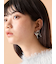 ハートリボンピアス