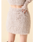 【WEB限定カラー】フェザーヤーンミニスカート