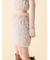 【WEB限定カラー】フェザーヤーンミニスカート